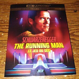 The Running Man (4K Ultra HD, 2025, Canadian) Arnold Schwarzenegger